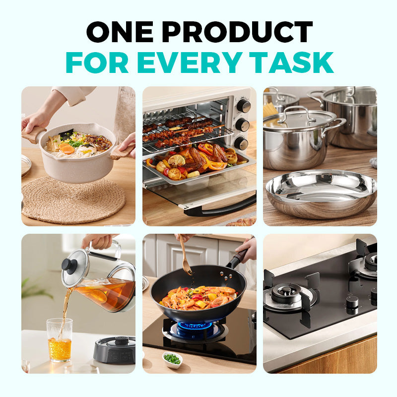 Gleamify - Effortless Cookware Cleaner for a Radiant Finish