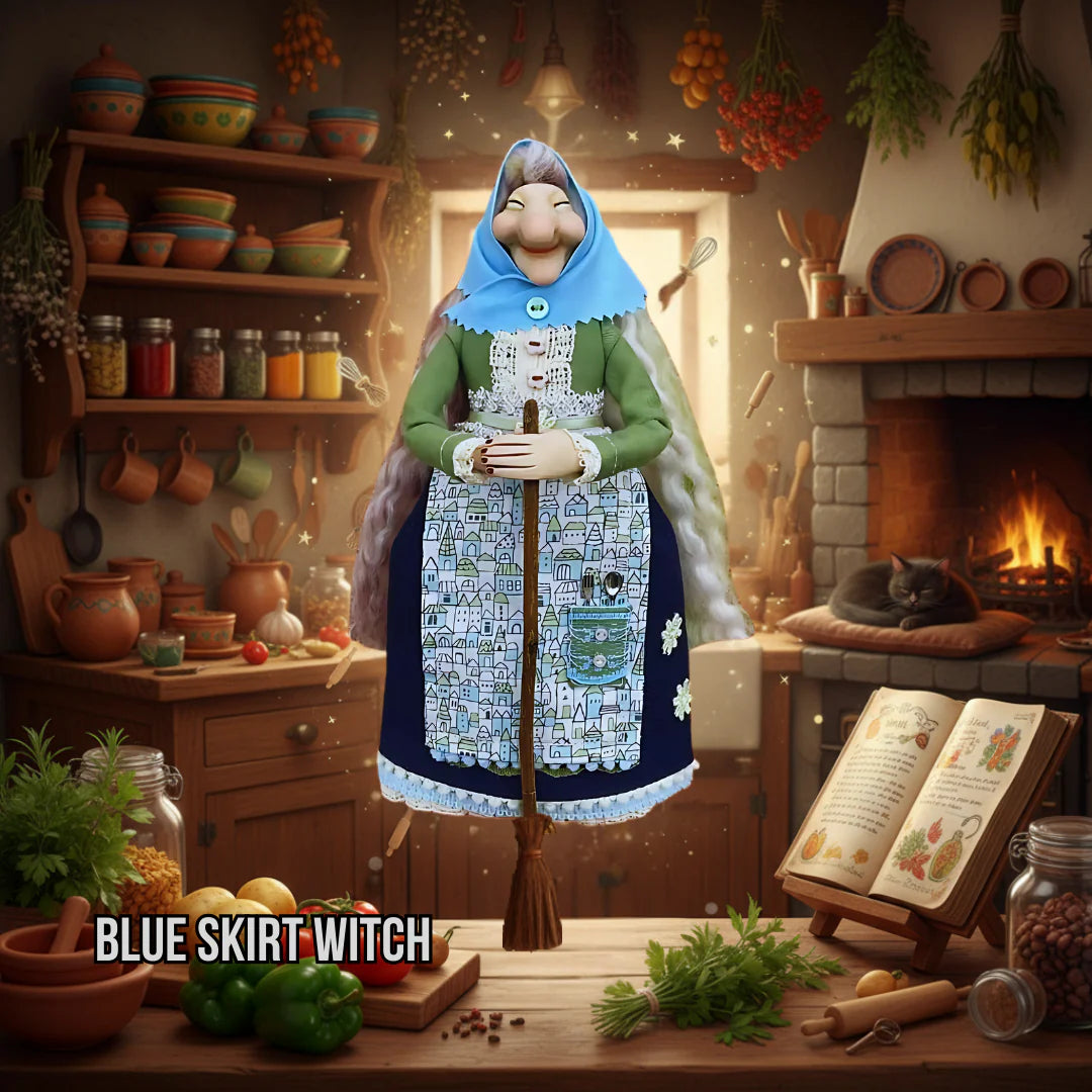 CharmHaven – Handmade Kitchen Witch for Good Luck