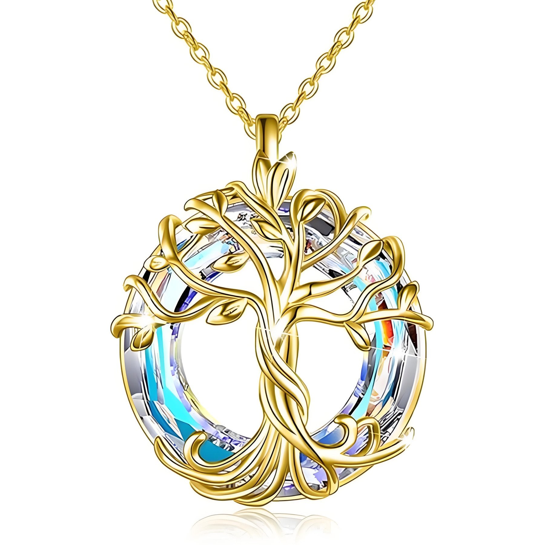 Evola - The Elegant Tree of Life Pendant for Every Journey