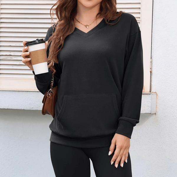 ComfiChic – Hatless Hoodie with Deep Pockets