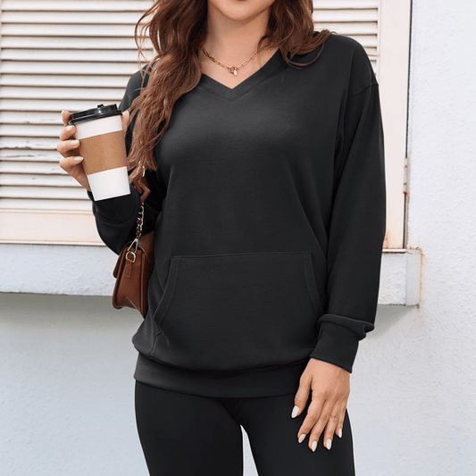 ComfiChic – Hatless Hoodie with Deep Pockets