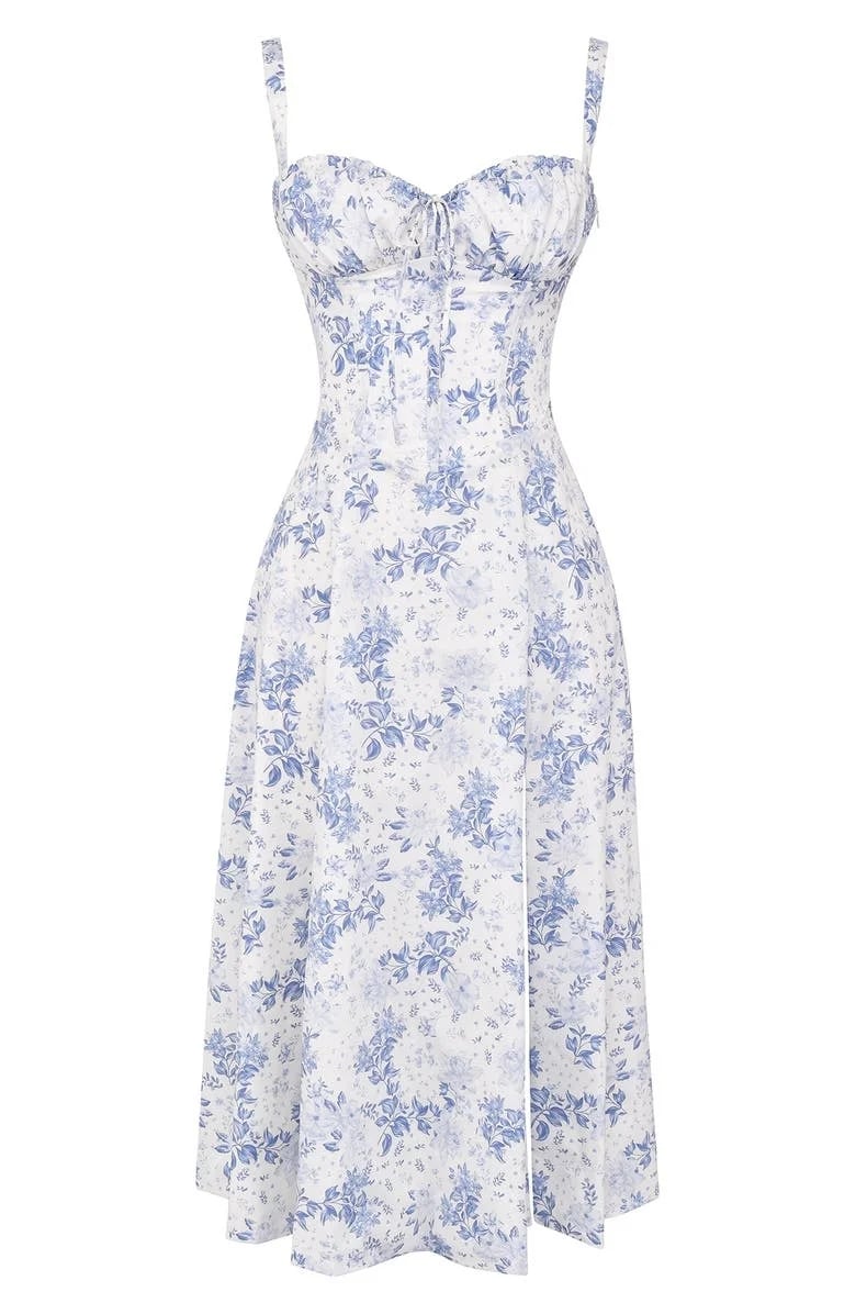 SummerMuse - Flared Skirt & Bustier Sundress