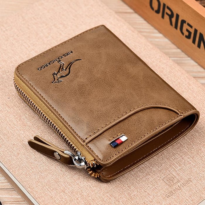 TitanFold – Sleek Zipper Wallet