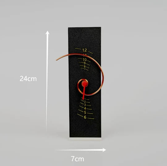 TimeSpire – Spiral-Inspired Modern Desktop Clock