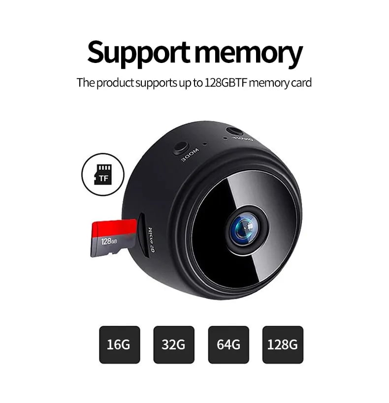 EyeLink – 1080p Magnetic WiFi Mini Camera