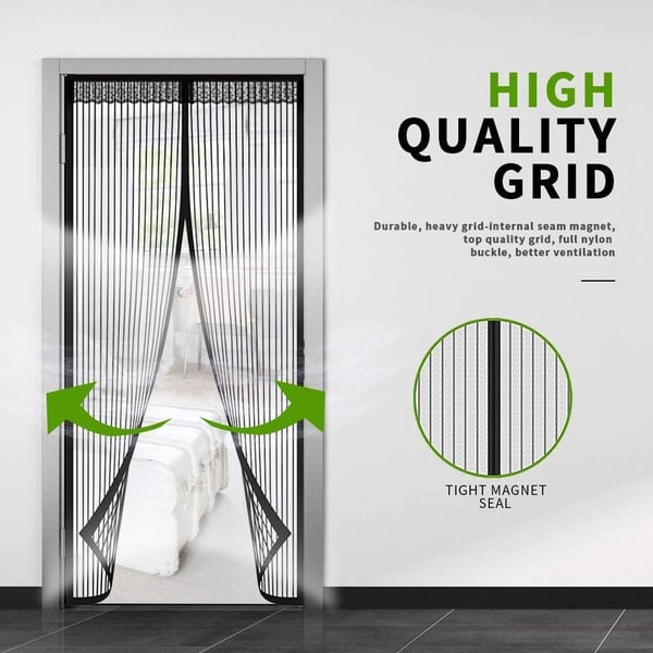 MagnaBreeze – Hands-Free Magnetic Screen Door