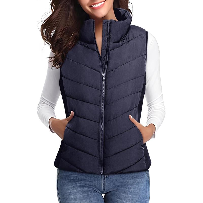 CozyZip – Women’s Sleeveless Puffer Vest