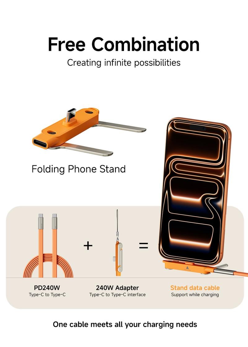 TurboCable - Fast Charge & Stand