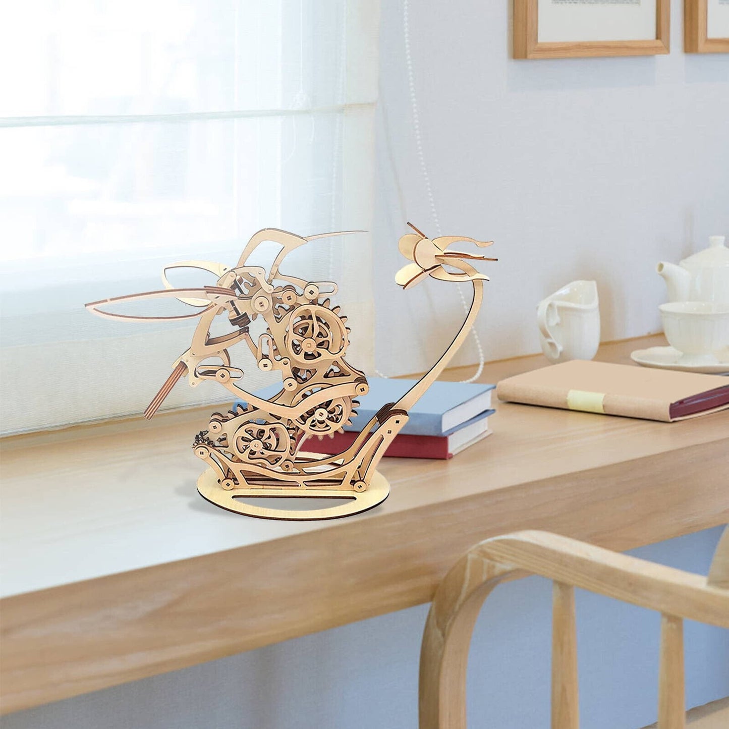 WoodWhirr – 3D Mechanical Wooden Hummingbird