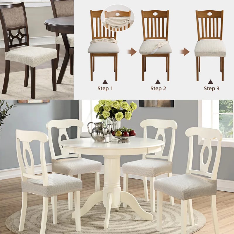 Eleguard – Waterproof Jacquard Chair Covers