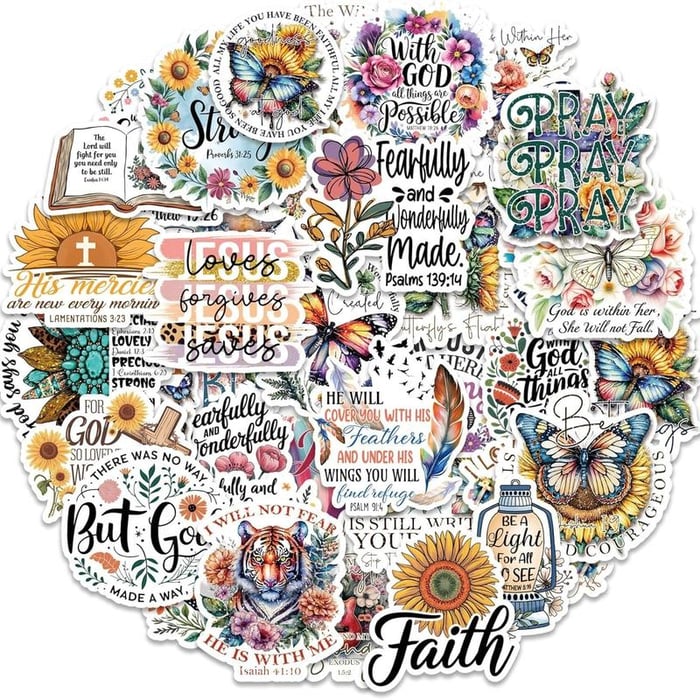 BlessedNotes - Bible Verse & Motivation Stickers
