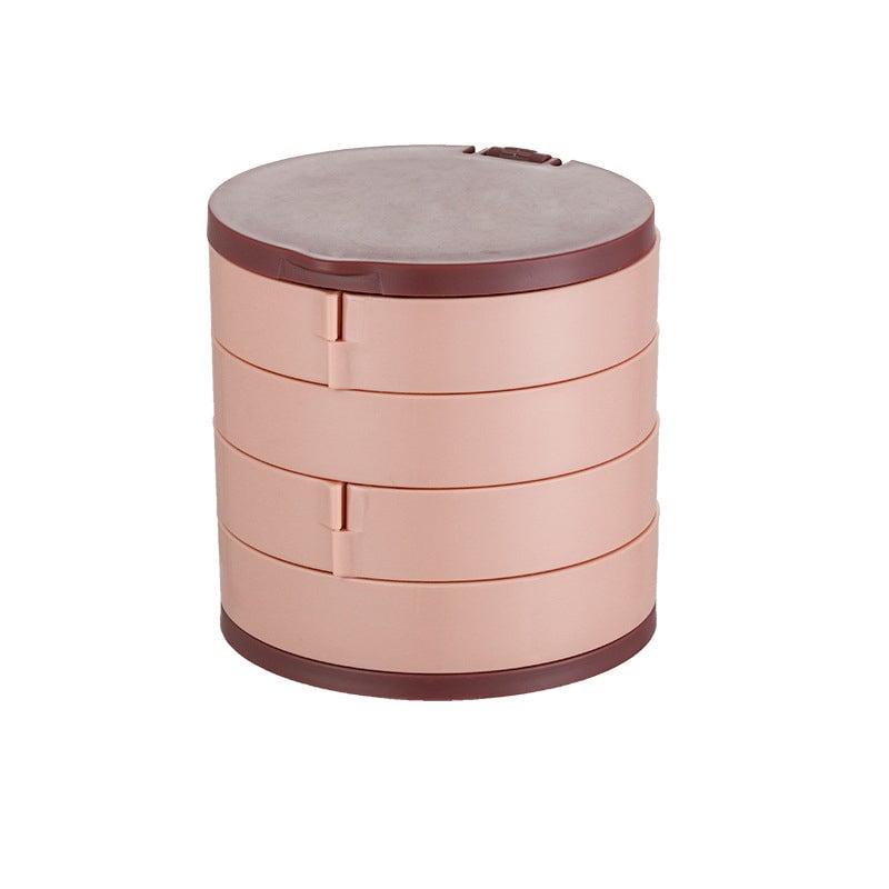 GleamVault – Rotating Jewelry Organizer
