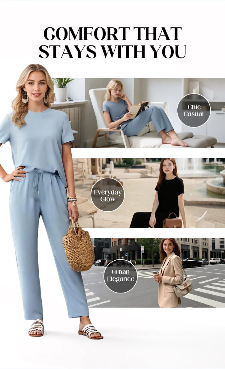 BreeziSet – Casual Beachwear Outfit for Women