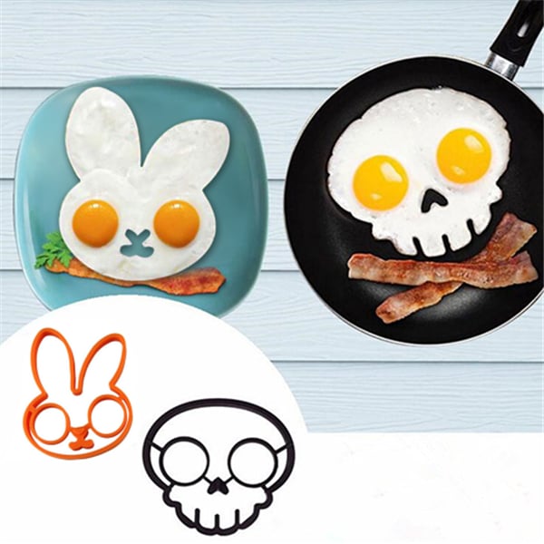 SkullSizzle – Spooky Fried Egg Mold