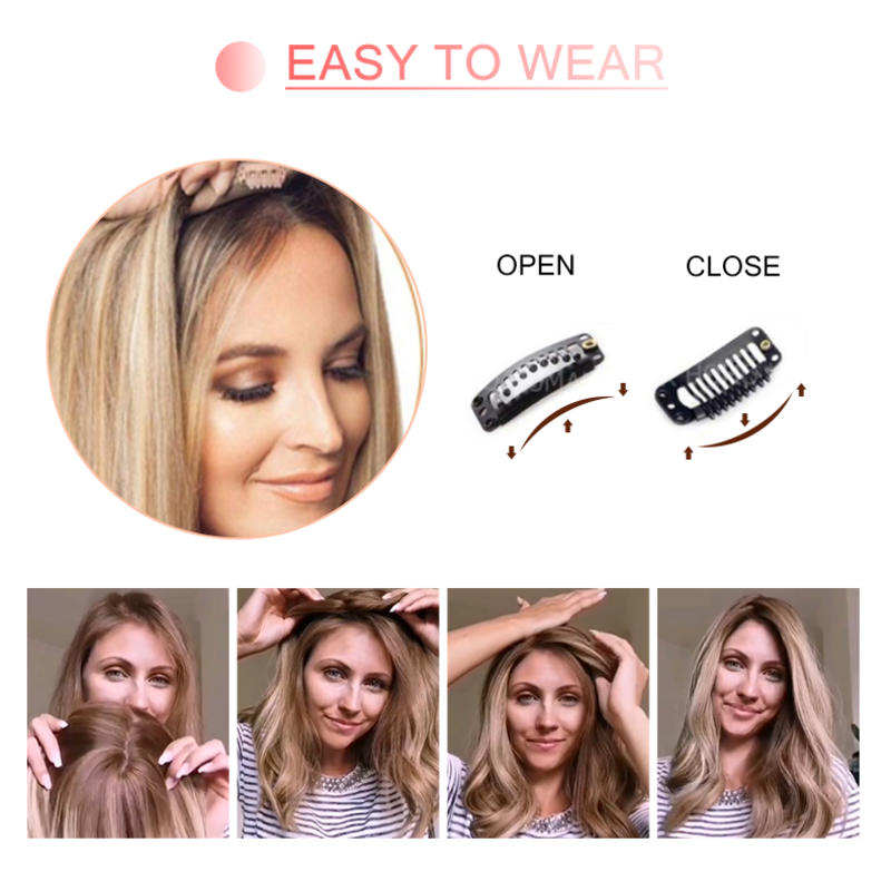 VelisseBloom – Lightweight Wavy Hair Topper