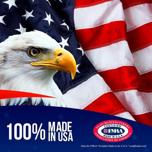 PatriotWave – Premium Embroidered American Flag