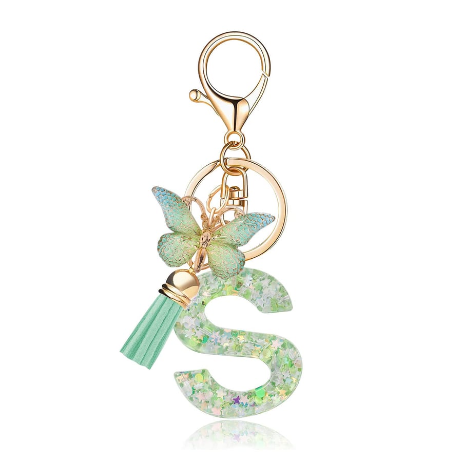 CharmKey – Personalized Initial Letter Keychain