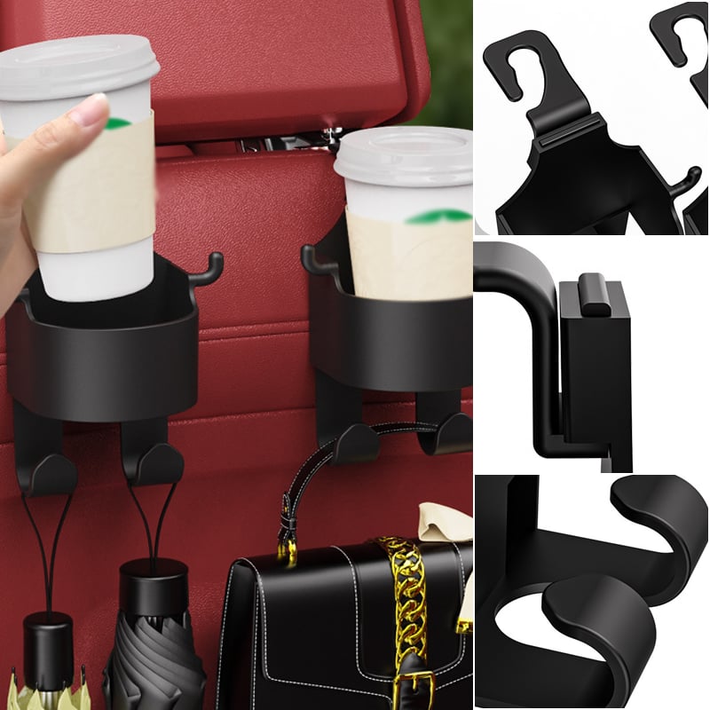 CupMate - Multifunctional Car Hook & Holder