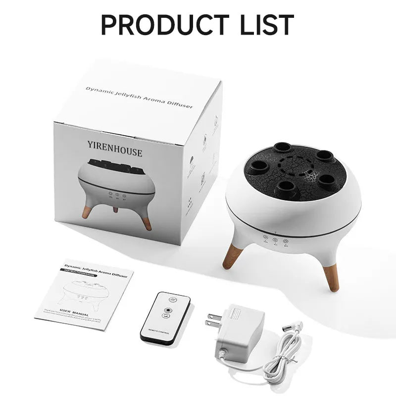 Yirenhouse – MoistureBoost Humidifier for Restful Sleep + Free Oil