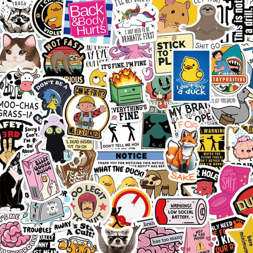 Funny Graffiti Stickers