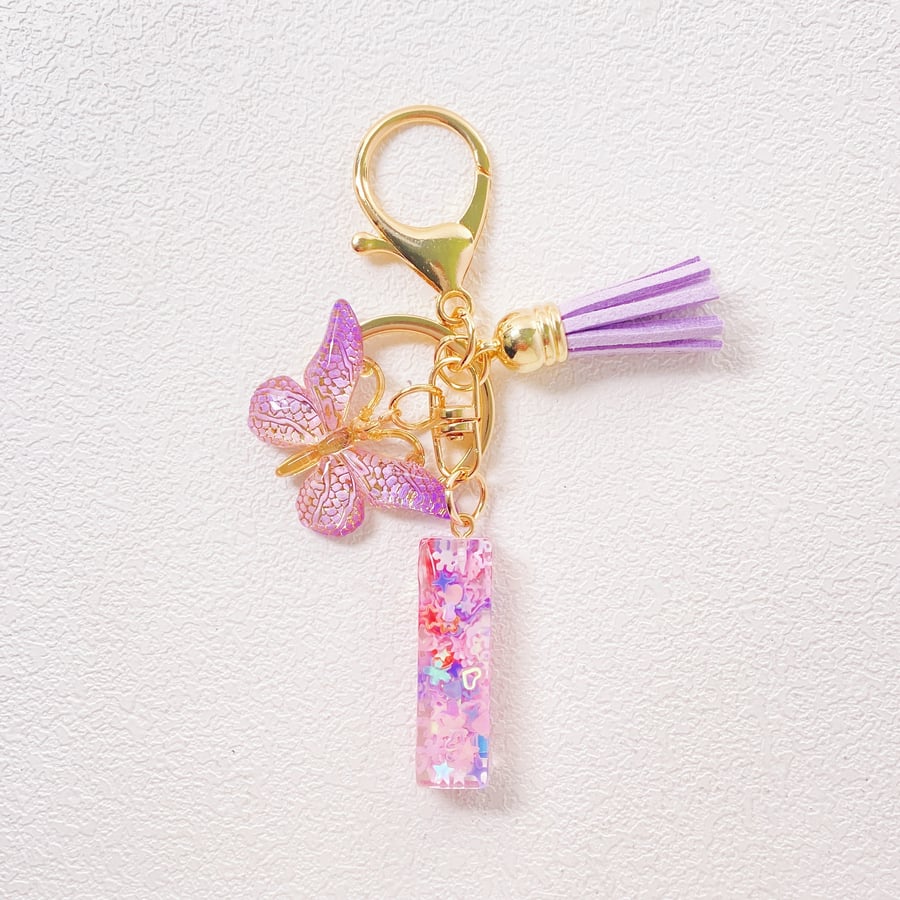 CharmKey – Personalized Initial Letter Keychain