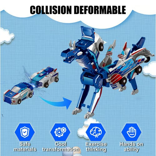 CrashRaptor – Activated Dino Car Combo Toy