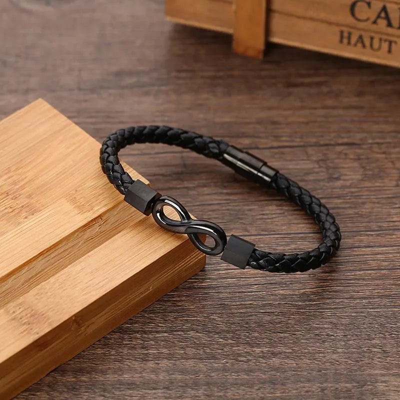 For Grandson - Ceramic Infinity Braided Bracelet💥