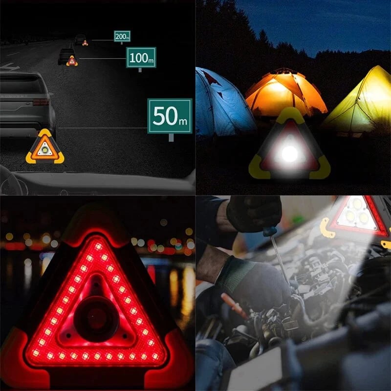AlertBeam - 4-Mode Emergency Triangle Light