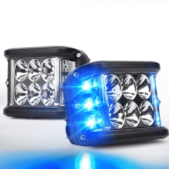 BlazeBeam – Dual Color Strobe Pods