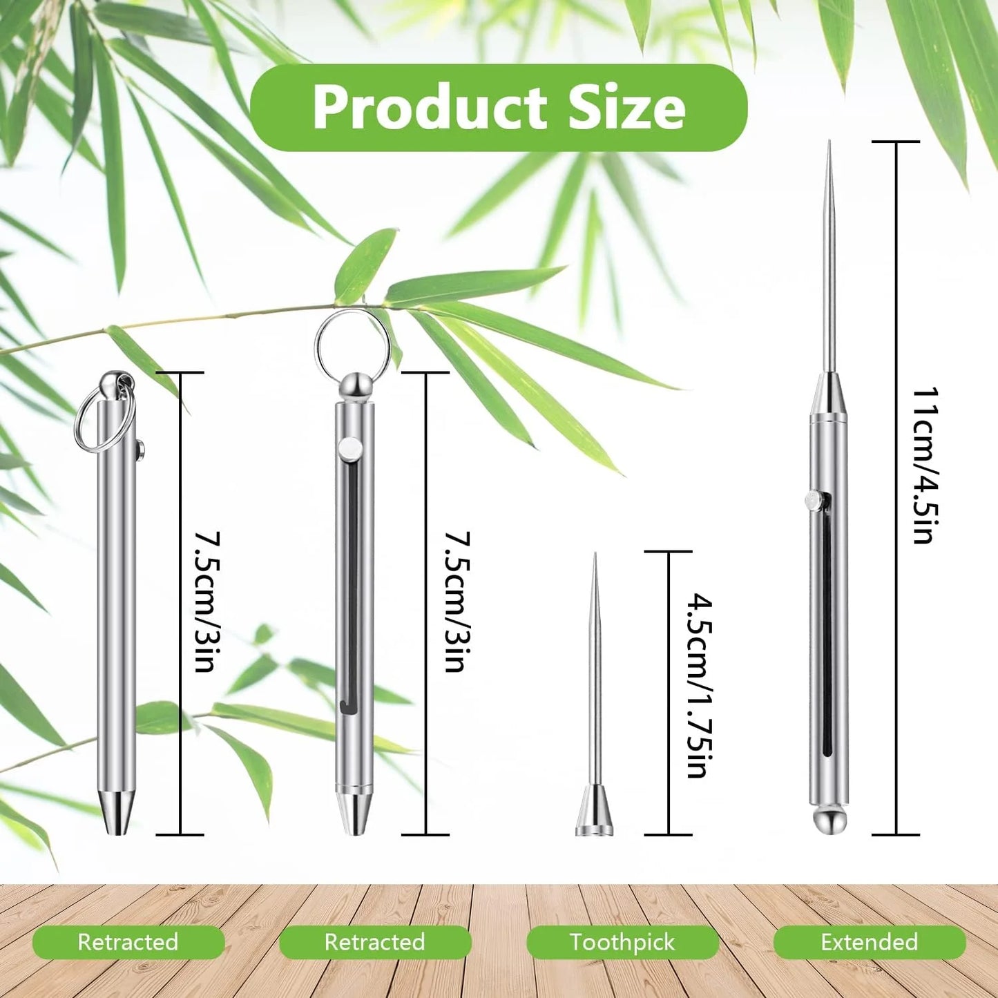 TitanExtend – Telescopic Titanium Keychain
