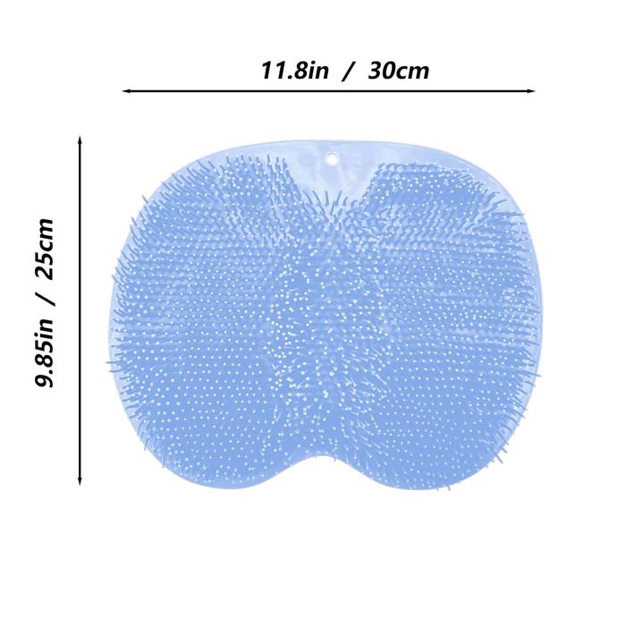 SoleScrub – Hands-Free Silicone Foot Scrubber Mat