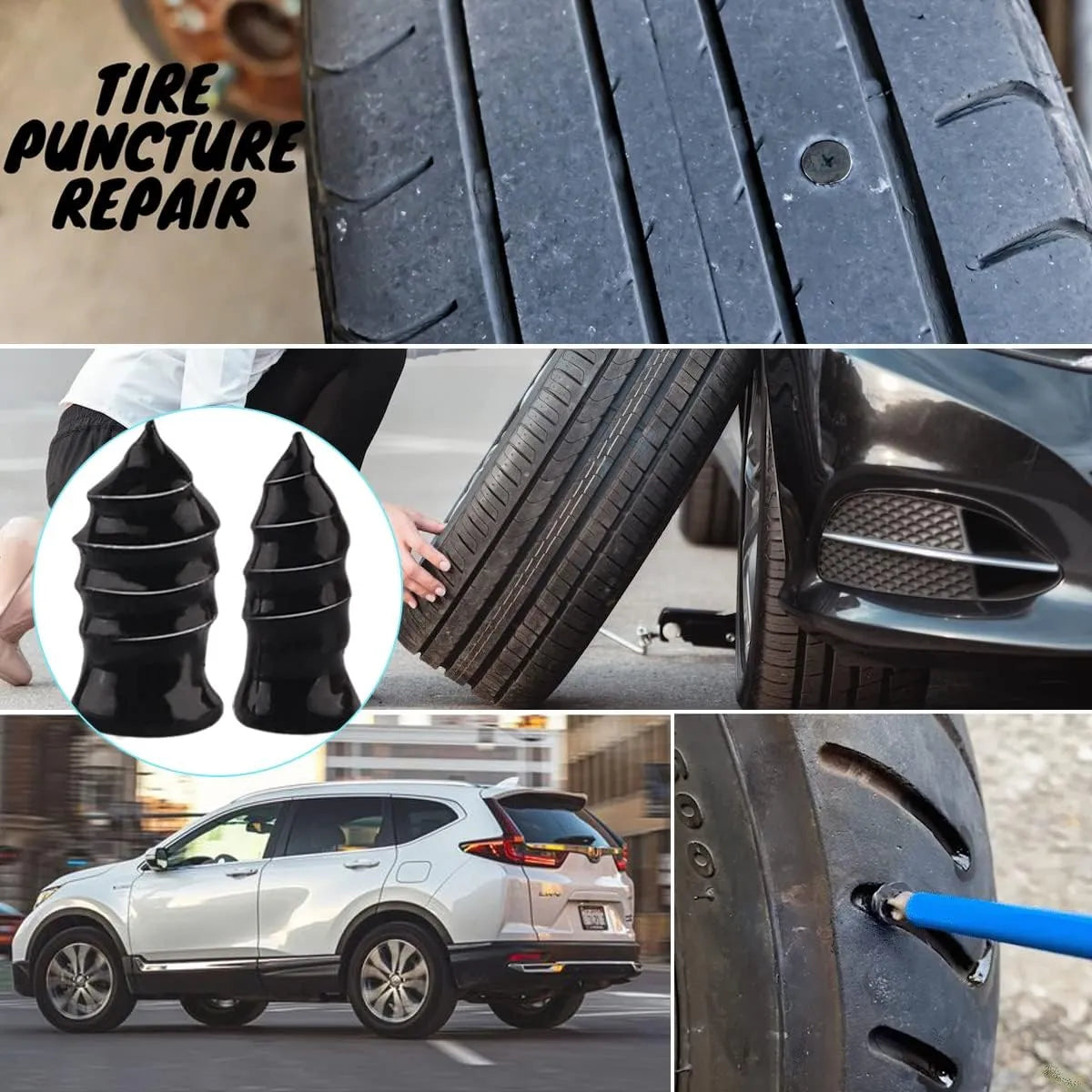 SealNail – Quick Tire Repair Rubber Plug Kit