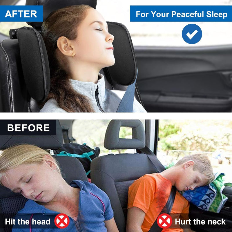 SnoozeFit – Ergonomic Headrest for Napping & Support