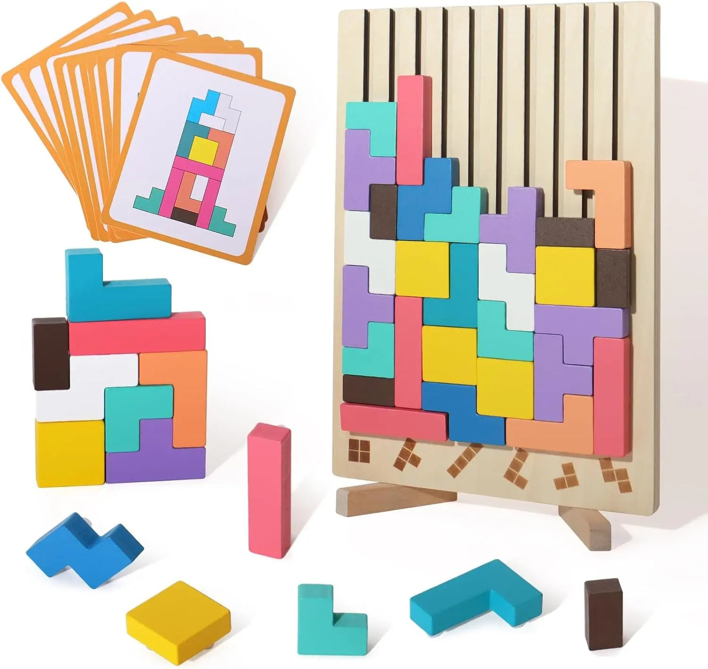 BrainBlocks – Wooden Stacking Fun Game