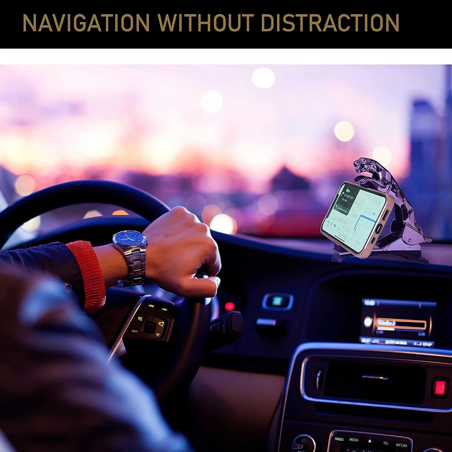 JaguarGrip – Premium Mobile Holder for Car