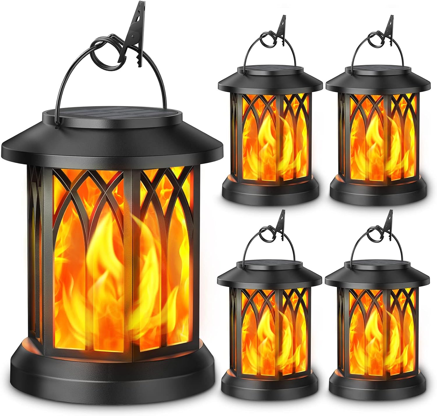 LumaFlame – Solar-Powered Outdoor Flickering Lantern