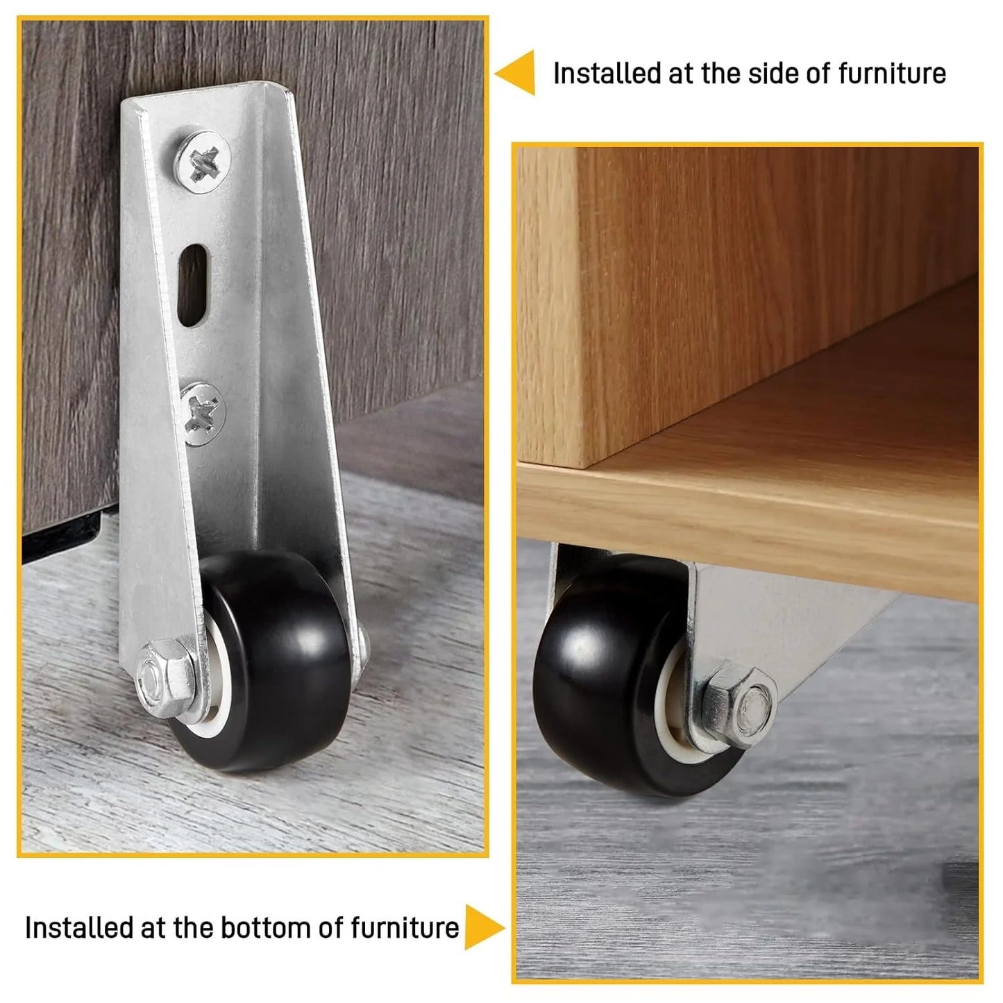 GlideCore – Low Profile Side Mount Wheels