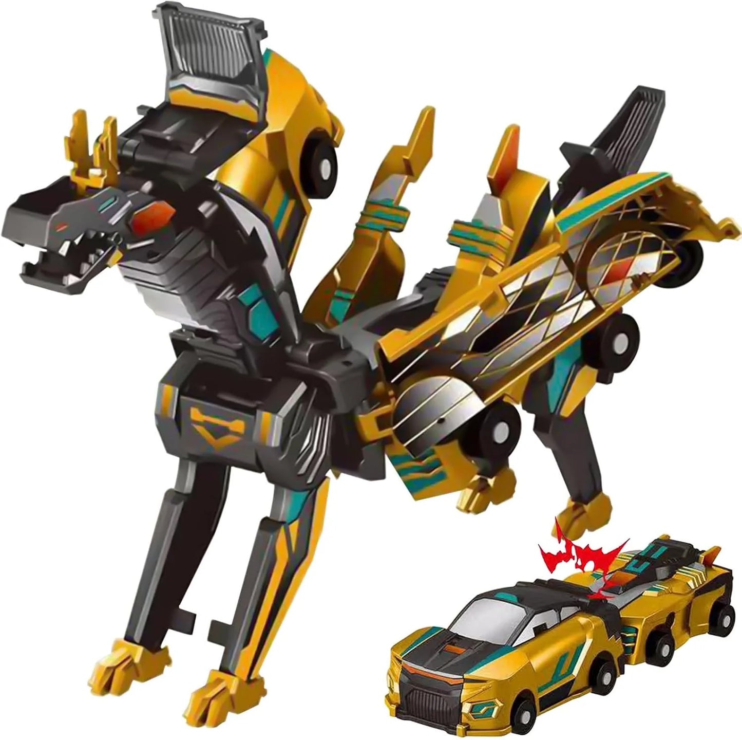 DinoRacer – 2-in-1 Transforming Race Car Toy