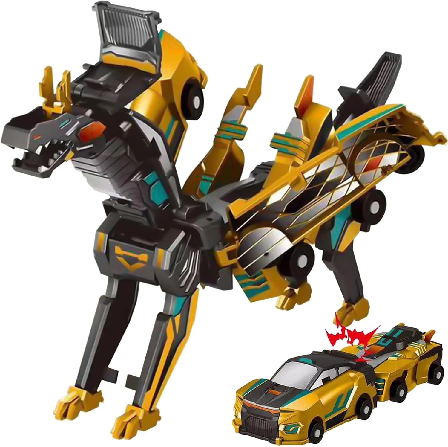 DinoRacer – 2-in-1 Transforming Race Car Toy