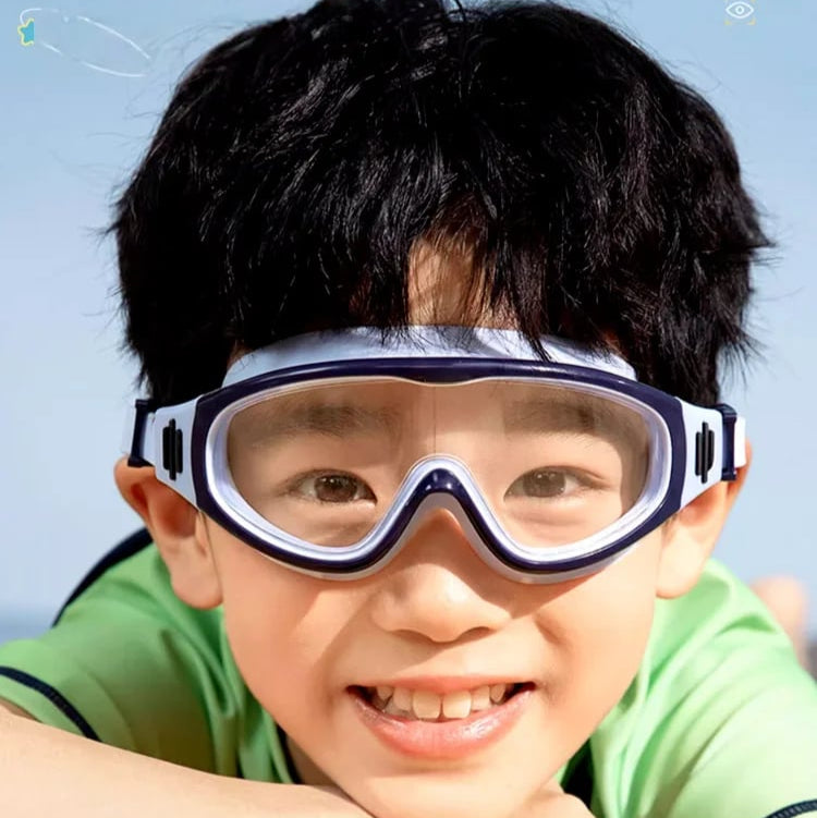 AquaView |  Wide-Lens Waterproof Swim Goggles