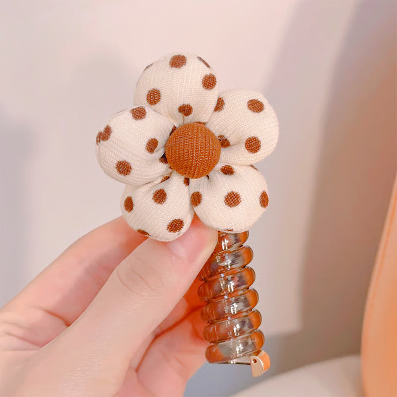 TwistyBloom – Colorful Spiral Hair Bands