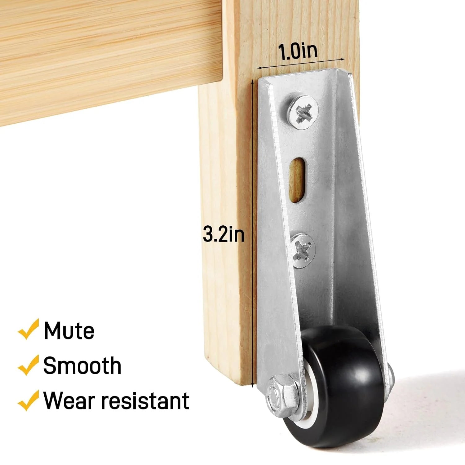GlideCore – Low Profile Side Mount Wheels