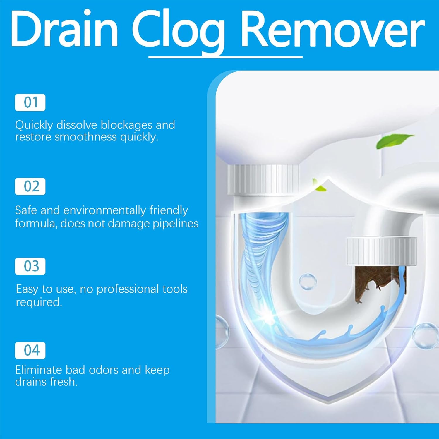 DrainFish – Quick Dissolving Clog Remover