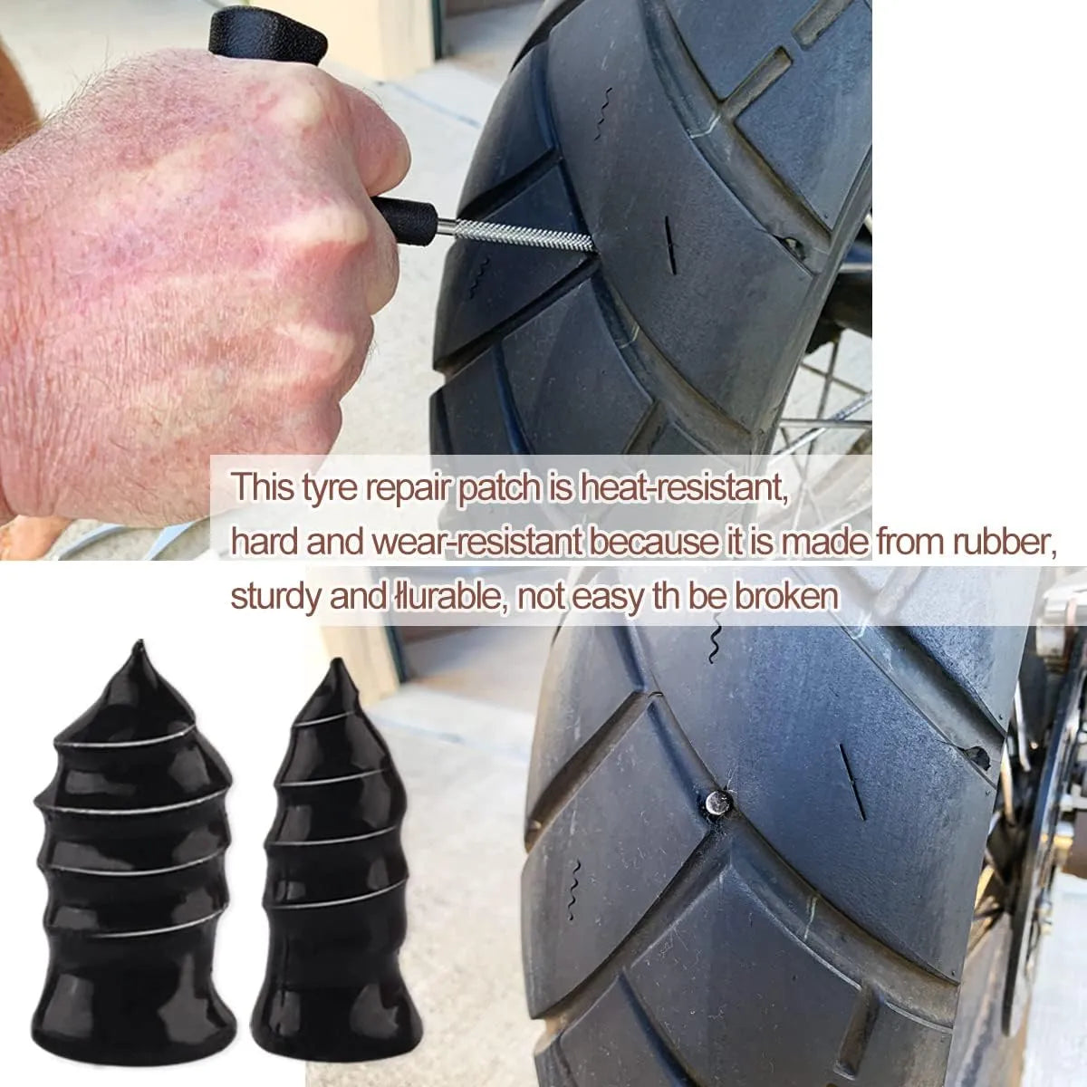 SealNail – Quick Tire Repair Rubber Plug Kit