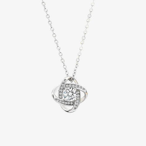 For Bonus Daughter - I'll Always Love You Love Knot Necklace