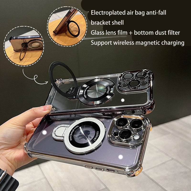 MagniShell – iPhone Electroplating Magnetic Case