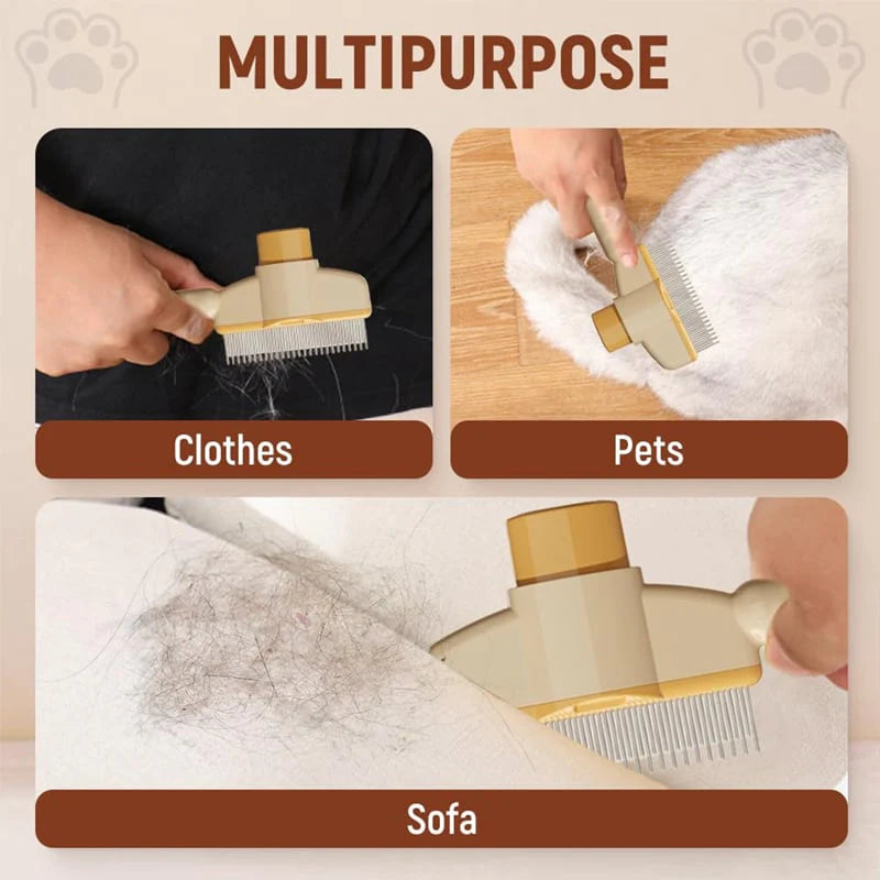 PawPure – Anti Flea Self-Cleaning Grooming Comb