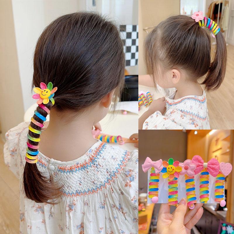 TwistyBloom – Colorful Spiral Hair Bands