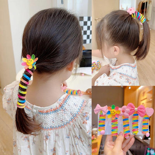 TwistyBloom – Colorful Spiral Hair Bands