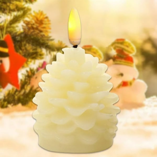 CozyCone – Battery Operated Pinecone Flameless Candles